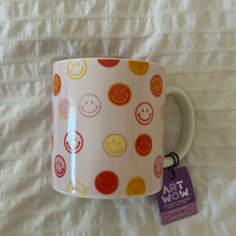 Smiley Face Large Coffee Mug